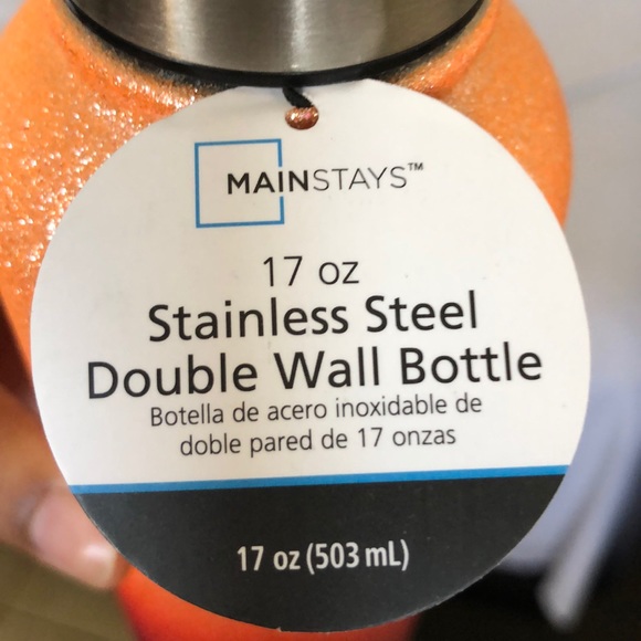 17 oz Stainless Steel Double Wall Bottle - Picture 3 of 3